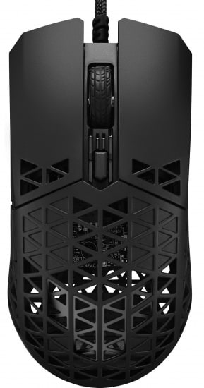 Миша дротова ігрова Asus TUF M4 Air Shell IPX6 USB Black (90MP02K0-BMUA00) - Фото 1