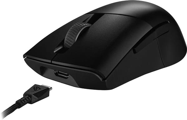 Фото - Мышь беспроводная игровая Asus ROG Keris AimPoint RGB USB/WL/BT Black (90MP02V0-BMUA00)