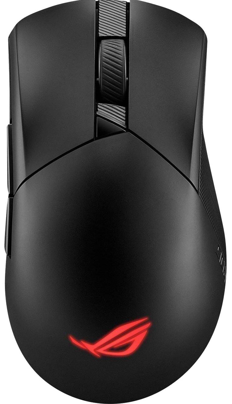 Мышь беспроводная игровая Asus ROG Gladius III AimPoint RGB USB-A/WL/BT Black (90MP02Y0-BMUA01) - Фото 1