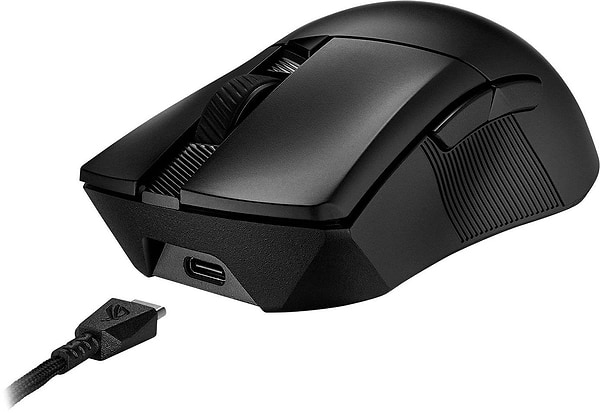 Фото - Мышь беспроводная игровая Asus ROG Gladius III AimPoint RGB USB-A/WL/BT Black (90MP02Y0-BMUA01)