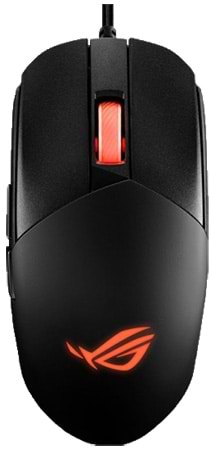 Мышь проводная игровая Asus ROG Strix Impact III RGB USB Black (90MP0300-BMUA00) - Фото 1