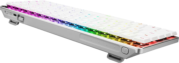 Фото - Клавіатура бездротова ігрова Asus ROG Falchion RX Low Profile Red Switch USB-A/WL/BT EN/UK RGB White (90MP03EC-BKMA10)