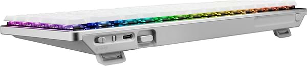 Фото - Клавіатура бездротова ігрова Asus ROG Falchion RX Low Profile Red Switch USB-A/WL/BT EN/UK RGB White (90MP03EC-BKMA10)