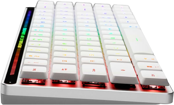Фото - Клавіатура бездротова ігрова Asus ROG Falchion RX Low Profile Red Switch USB-A/WL/BT EN/UK RGB White (90MP03EC-BKMA10)