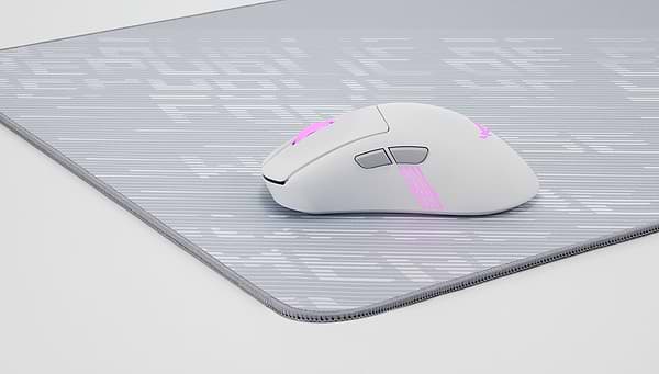 Фото - Килимок для миші  ігровий Asus ROG Scabbard II, XXL Arctic Gray (90MP03H0-BPUA00)
