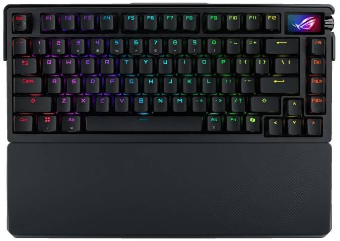 Фото - Клавіатура бездротова ігрова Asus ROG Azoth Extreme NX Snow Eng Wireless/Bluetooth/USB Black (90MP03MA-BKUA01) Фото - Клавіатура бездротова ігрова Asus ROG Azoth Extreme NX Snow Eng Wireless/Bluetooth/USB Black (90MP03MA-BKUA01)