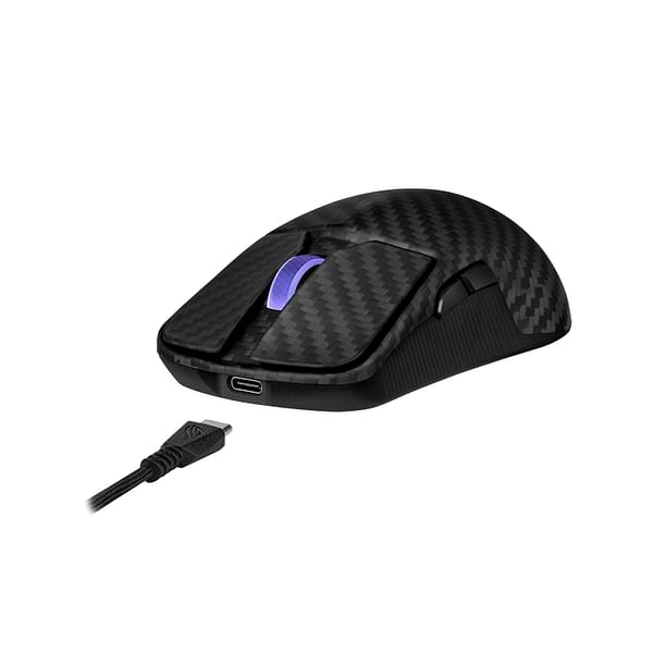 Фото - Миша бездротова ігрова Asus ROG Harpe Ace Extreme, USB-A/WL/BT Black (90MP03U0-BMUA00)