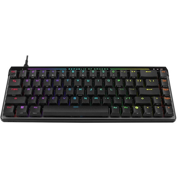 Фото - Клавіатура дротова ігрова Asus ROG Falchion Ace Black (90MP03VE-BKMA00)