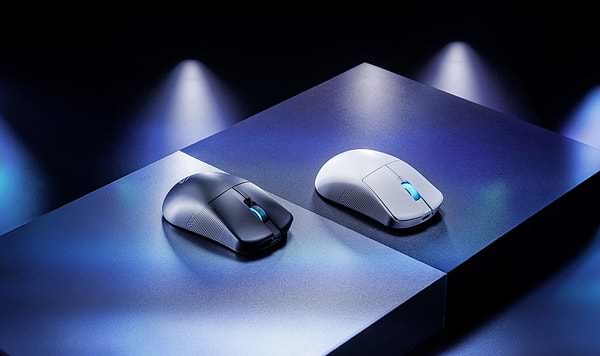 Фото - Мышь беспроводная игровая Asus ROG Harpe Ace Mini, USB-A/WL/BT White (90MP03Z0-BMUA10)