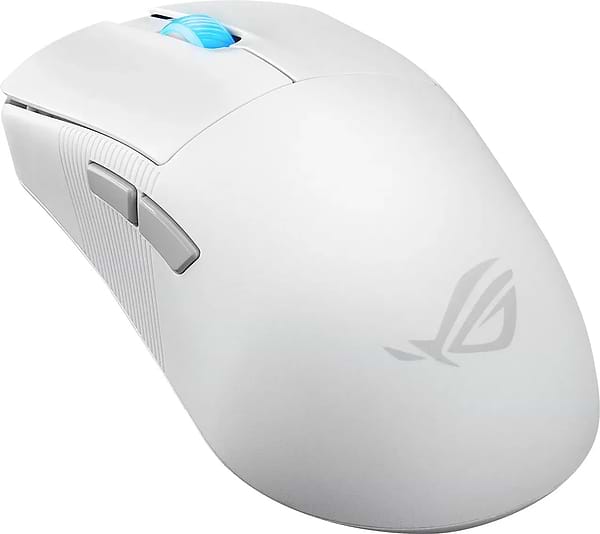 Фото - Мышь беспроводная игровая Asus ROG Harpe Ace Mini, USB-A/WL/BT White (90MP03Z0-BMUA10)