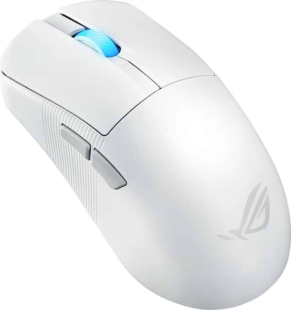 Фото - Мышь беспроводная игровая Asus ROG Harpe Ace Mini, USB-A/WL/BT White (90MP03Z0-BMUA10)