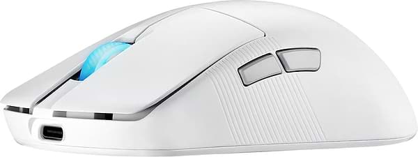 Фото - Мышь беспроводная игровая Asus ROG Harpe Ace Mini, USB-A/WL/BT White (90MP03Z0-BMUA10)