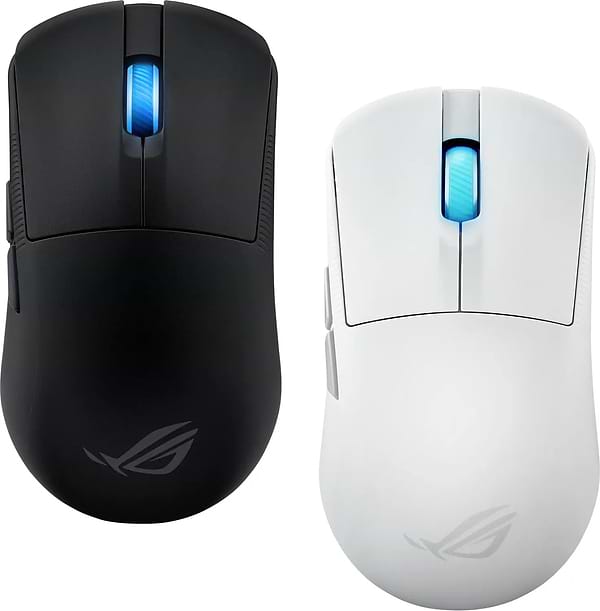 Фото - Мышь беспроводная игровая Asus ROG Harpe Ace Mini, USB-A/WL/BT White (90MP03Z0-BMUA10)