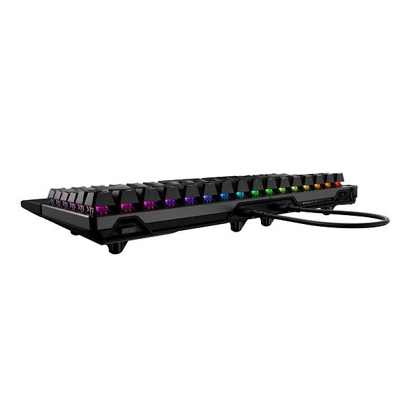 Фото - Клавиатура беспроводная игровая Asus ROG Falcata split 83key Magnetic Switch USB-A/WL/BT EN RGB Black