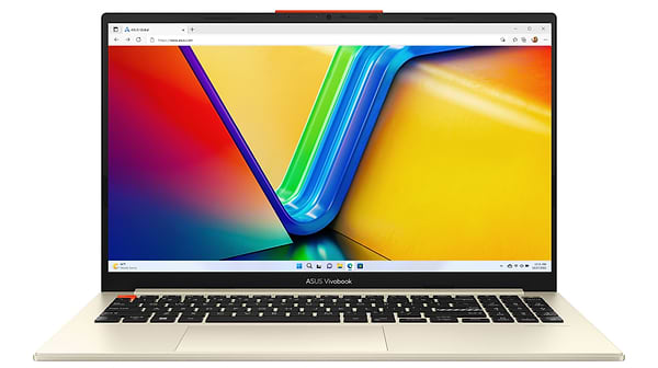 Фото - Ноутбук Asus Vivobook S 15 K5504VN-L1026WS Cream White Фото - Ноутбук Asus Vivobook S 15 K5504VN-L1026WS Cream White