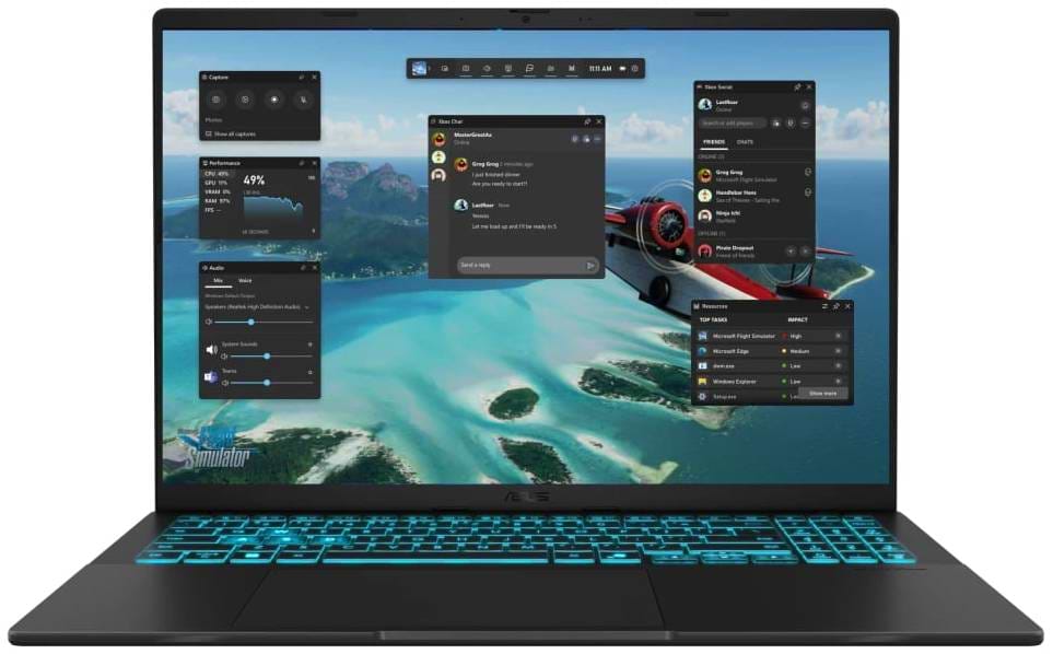 Ноутбук ігровий Asus Vivobook 16 V3607VM-RP012 Black - Фото 1