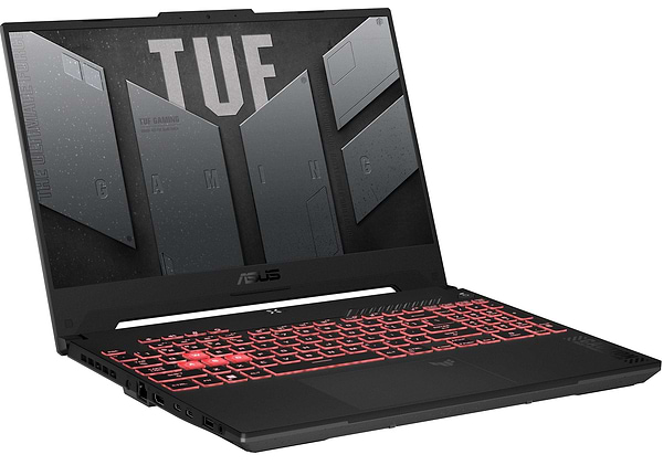 Фото - Ноутбук ігровий Asus TUF Gaming A17 FA707NV-HX022 Mecha Gray