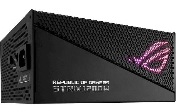 Фото - Блок питания для ПК Asus ROG Strix PCIE5 1200W Gold Aura Edition (90YE00P0-B0NA00)