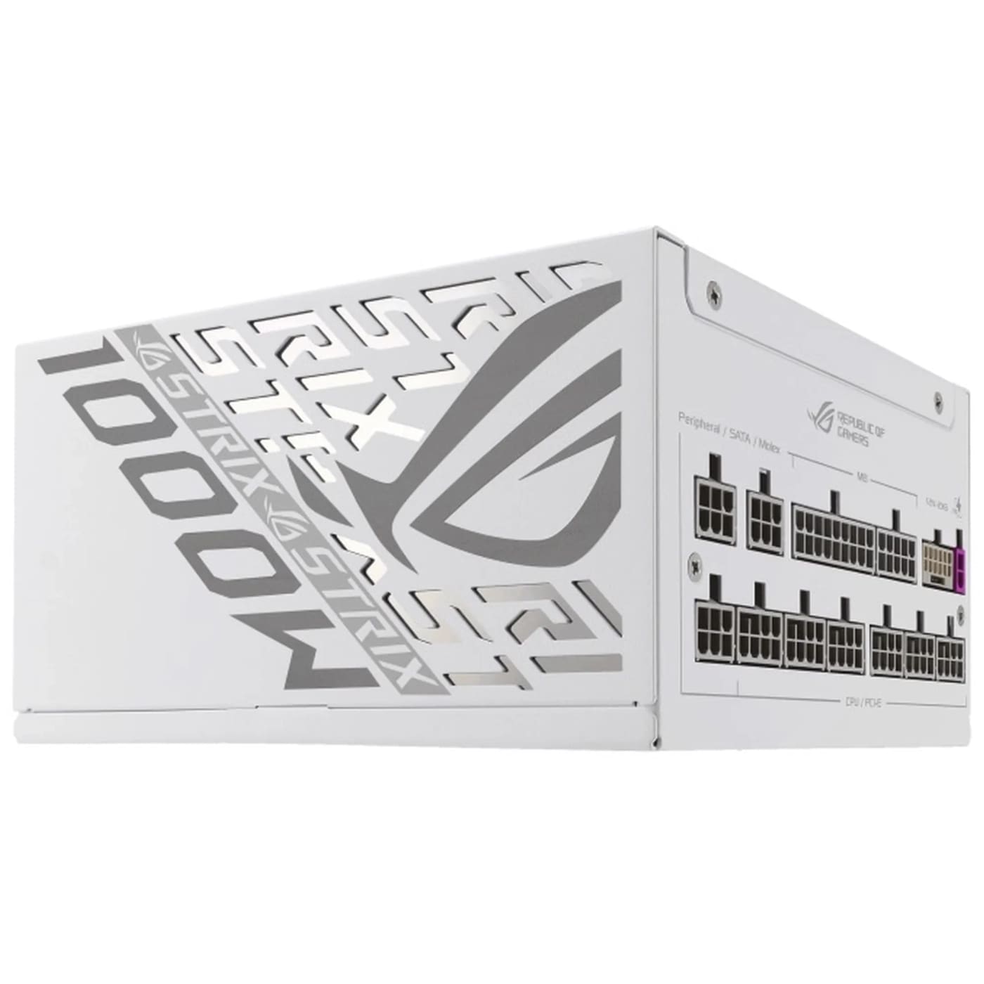 Фото - Блок питания для ПК Asus ROG STRIX 1000W Platinum White Edition (90YE00W4-B0NA00)