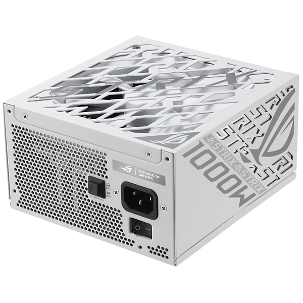 Фото - Блок питания для ПК Asus ROG STRIX 1000W Platinum White Edition (90YE00W4-B0NA00)