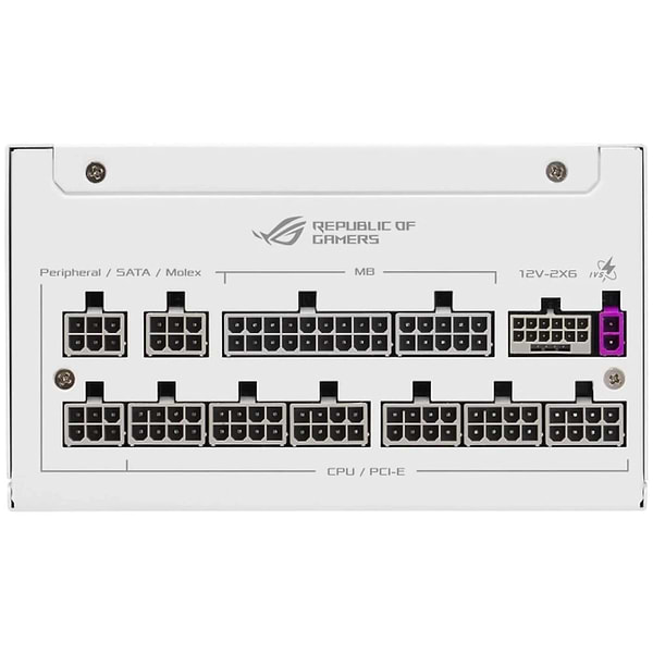 Фото - Блок питания для ПК Asus ROG STRIX 1000W Platinum White Edition (90YE00W4-B0NA00)