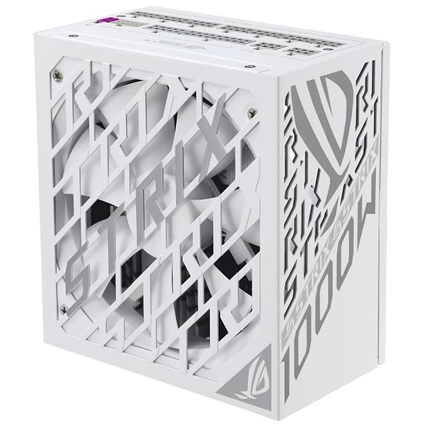 Фото - Блок питания для ПК Asus ROG STRIX 1000W Platinum White Edition (90YE00W4-B0NA00)
