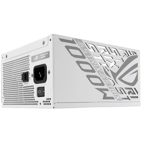 Фото - Блок питания для ПК Asus ROG STRIX 1000W Platinum White Edition (90YE00W4-B0NA00)