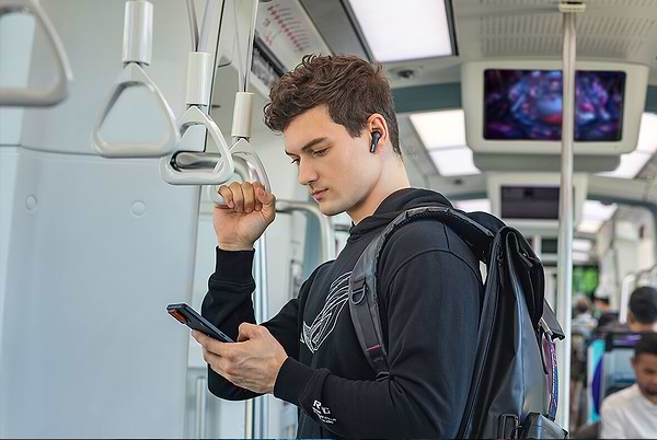 Фото - Навушники вкладиші бездротові TWS Asus ROG Cetra True Wireless SpeedNova Black