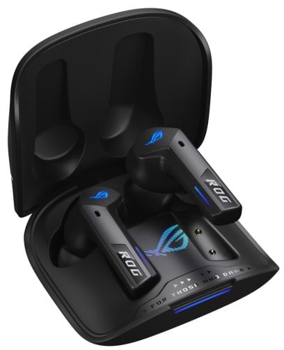 Наушники вкладыши беспроводные TWS Asus ROG Cetra True Wireless SpeedNova Black - Фото 1