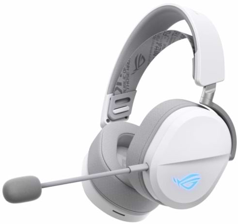 Гарнітура бездротова ігрова Asus ROG Pelta White (90YH0410-BHUA10) - Фото 1