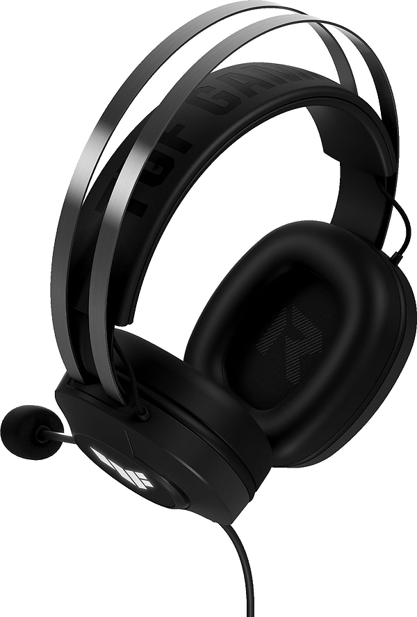 Фото - Гарнітура дротова ігрова Asus TUF Gaming H1 GEN II, USB-A Black (90YH044B-BHUA00)