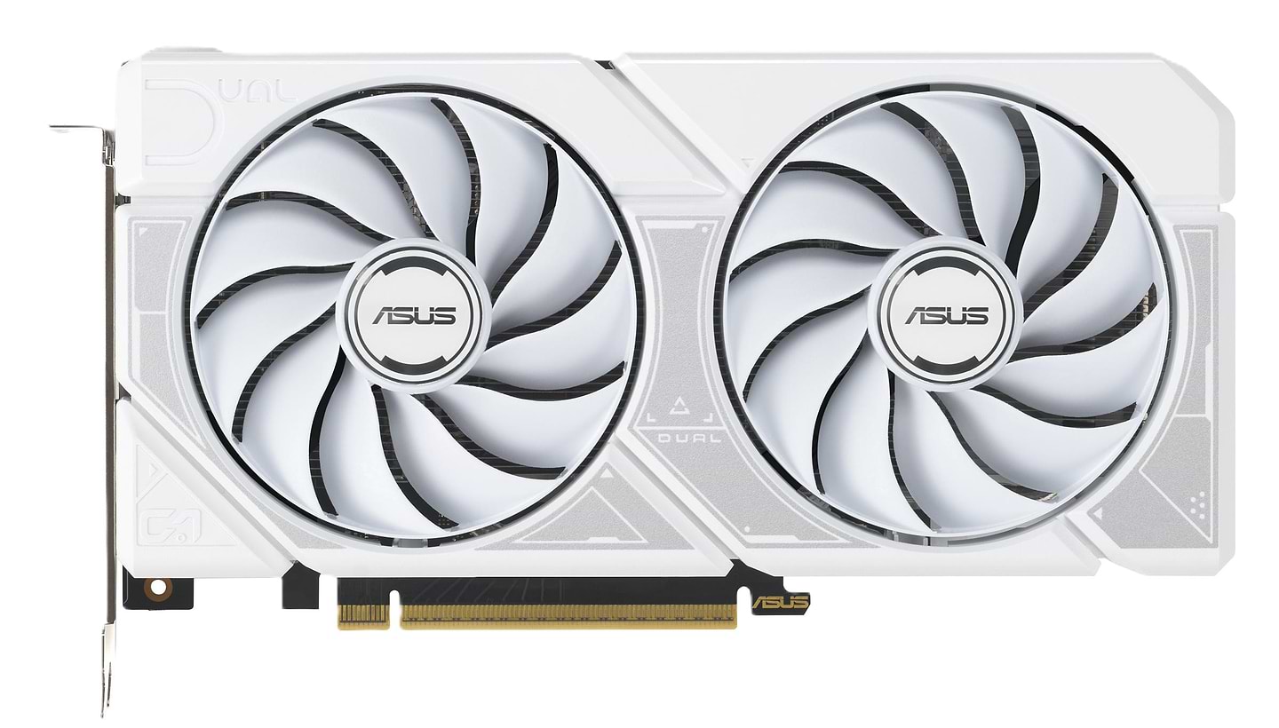 Видеокарта Asus GeForce RTX 5060 TI 16GB GDDR7 OC DUAL-RTX5060TI-O16G-WHITE