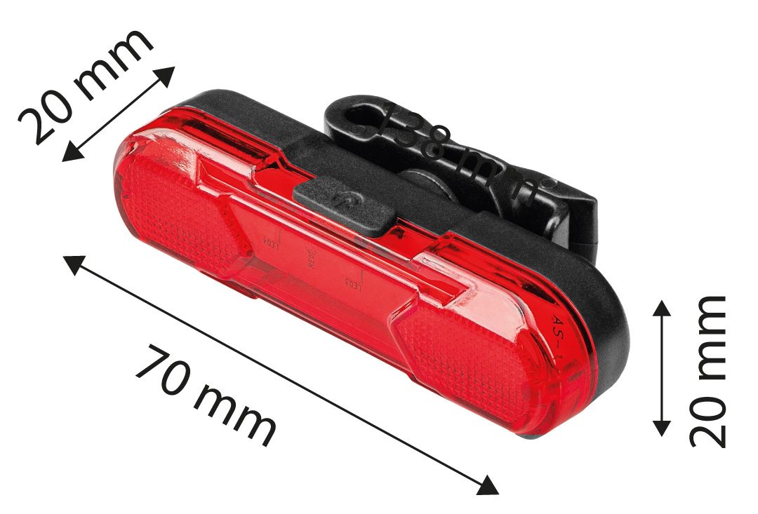 Фото - Ліхтар велосипедний Neo Tools 3Вт, USB (91-002)