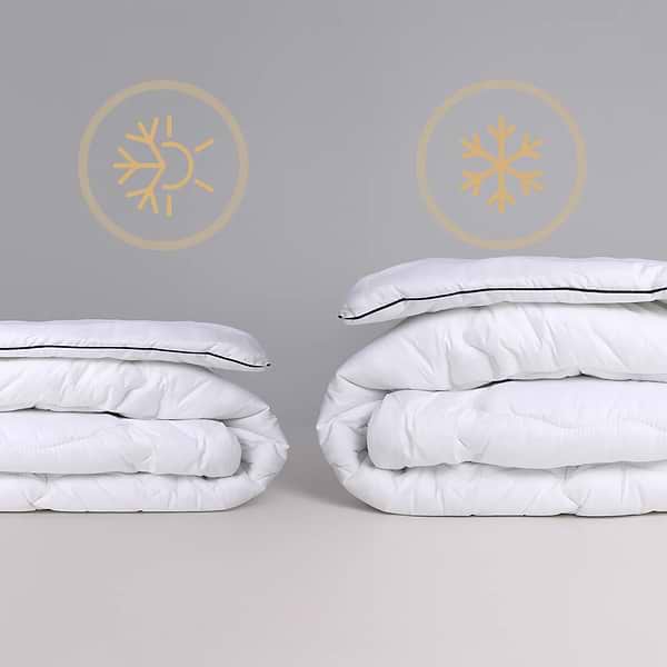 Фото - Ковдра літня двоспальна євро MirSon Royal Pearl Premium Italy Hand Made 0345 200x220 см (2200000450944)