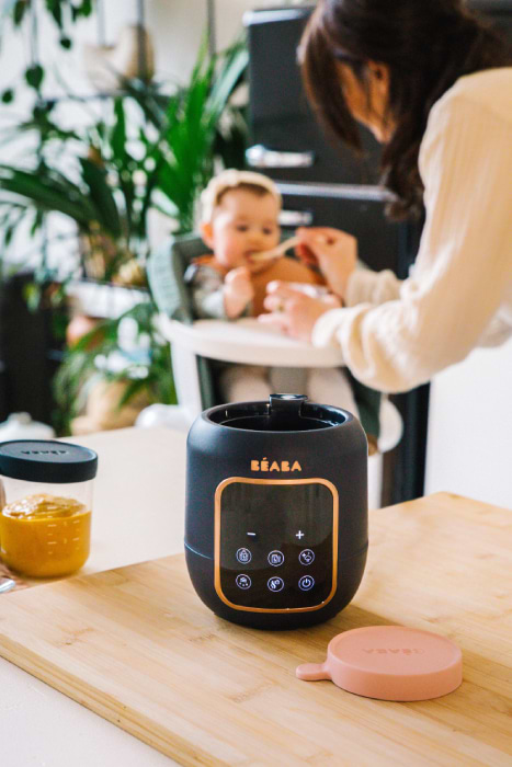 Фото - Підігрівач дитячих пляшечок стаціонарний Beaba Multi Milk Blue (911714)