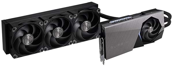 Фото - Видеокарта MSI RTX 5090 SUPRIM LIQUID SOC 32G