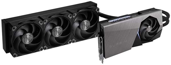 Фото - Відеокарта MSI GeForce RTX 5080 16G SUPRIM LIQUID SOC