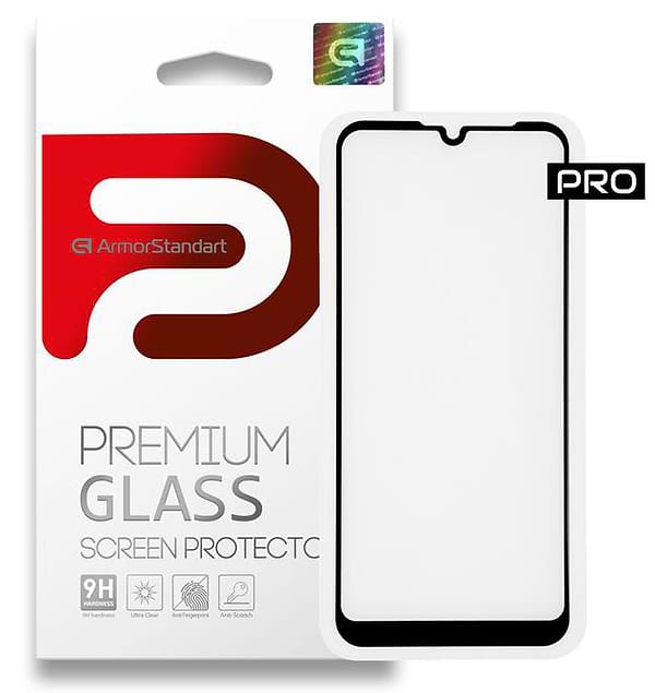 Фото - Защитное стекло для смартфона Armorstandart Pro for Motorola Moto E7 Plus Black, 0.33mm (ARM57783)