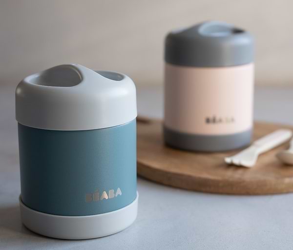 Фото - Термос для продуктов Beaba 300 мл. Green/Grey (912907)