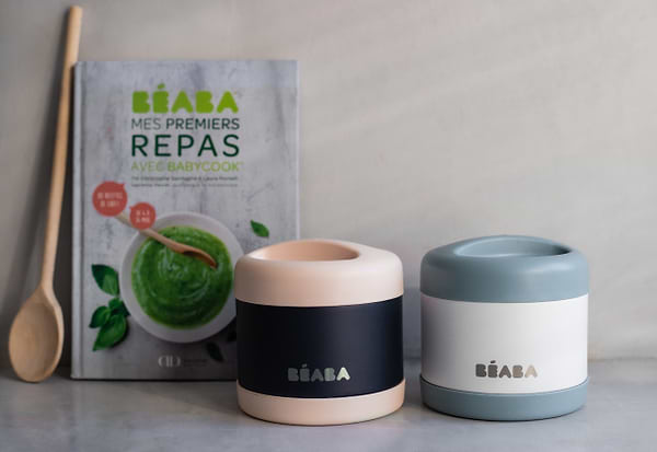 Фото - Термос для продуктов Beaba 500 мл White/Blue (912909)