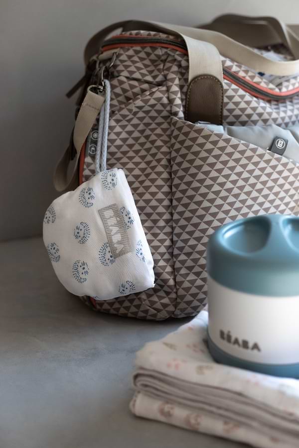 Фото - Термос для продуктов Beaba 500 мл White/Blue (912909)