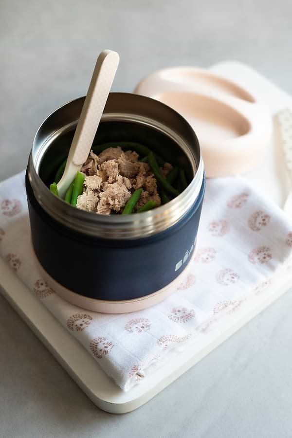 Фото - Термос для продуктов Beaba 500 мл Pink/Blue (912910)