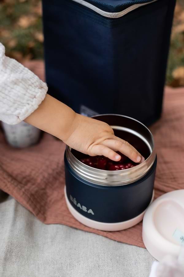 Фото - Термос для продуктов Beaba 500 мл Pink/Blue (912910)