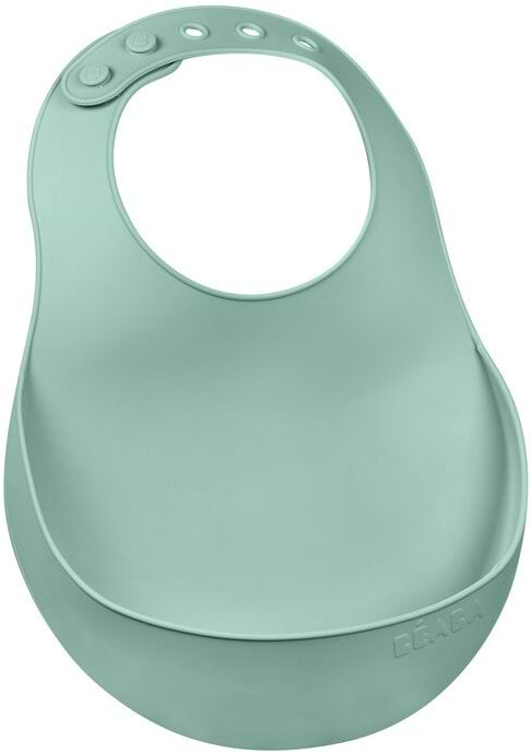 Фото - Нагрудник силіконовий Beaba Olive (913541)