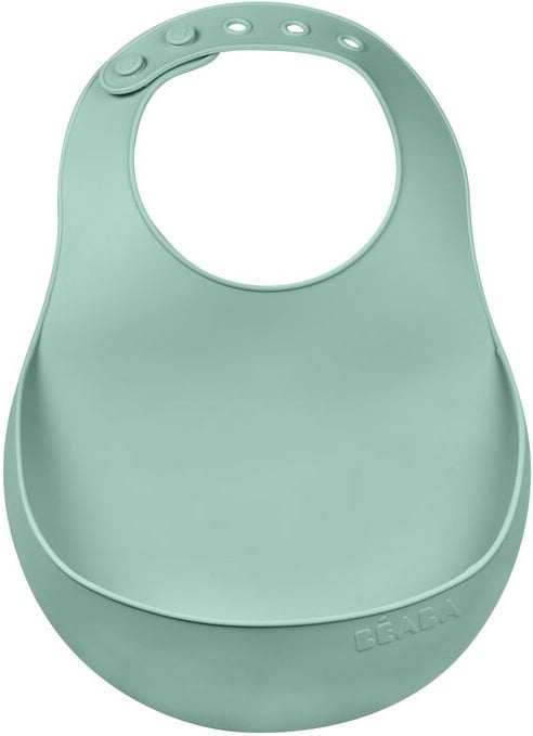 Нагрудник силиконовый Beaba Olive (913541)