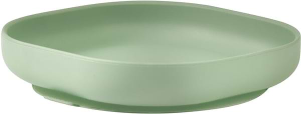 Фото - Тарелка для малыша Beaba cиликоновая тарелка с подставкой-присоской Green (913551)