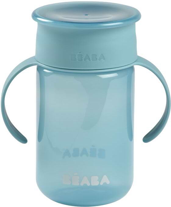 Поильник-непроливайка детский Beaba 360 Blue (913572)