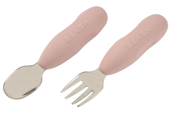 Фото - Набор столовых приборов Beaba 10+ розовый (913596)