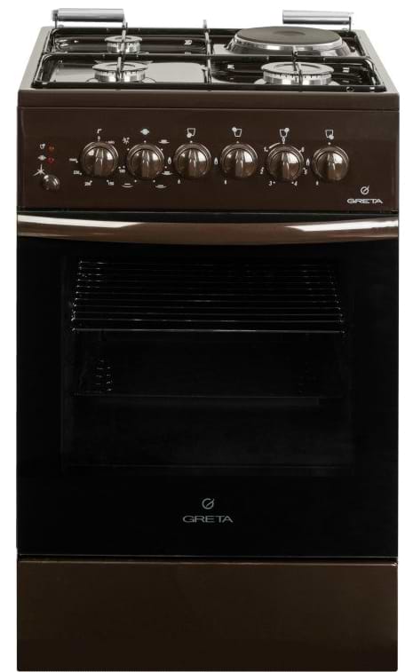 Фото - Плита газовая Greta 1470-ГЭ/00 Коричневая (стекл. кр.) Фото - Плита газовая Greta 1470-ГЭ/00 Коричневая (стекл. кр.)