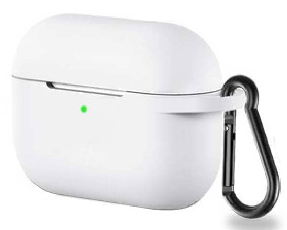 Чехол для наушников BeCover Silicon for Apple AirPods Pro White (704491)